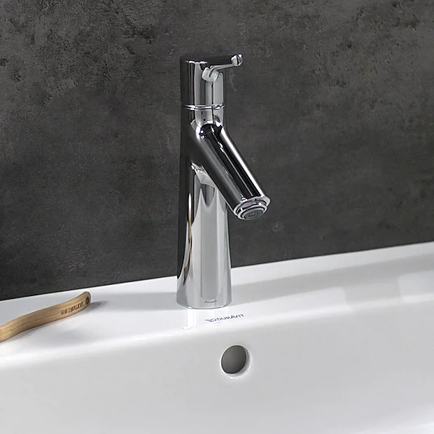 Hansgrohe Talis S Single Lever Basin Mixer 100 With Pop-up Waste 3 Hansgrohe Talis S Single Lever Basin Mixer 100 With Pop-up Waste