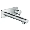 Hansgrohe Talis S Wall Mounted Single Lever Basin Mixer With Waste (Long Spout) -Roc Bathroom Furni Store 72111000 l