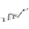 Hansgrohe Talis S 4-hole Deck Mounted Bath Mixer For Secuflex 2 Hansgrohe Talis S 4-hole Deck Mounted Bath Mixer For Secuflex -Roc Bathroom Furni Store 72418000 l