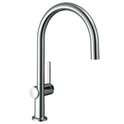 Hansgrohe Talis M54 220 C-Spout Single Lever Kitchen Mixer - Chrome -Roc Bathroom Furni Store 72804000 l