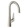 Hansgrohe Talis M51 Single Lever Kitchen Mixer 260 - Stainless Steel -Roc Bathroom Furni Store 72810800 l