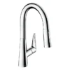 Hansgrohe Talis M51 Single Lever Kitchen Mixer 160 With Pull Out Spray - Chrome -Roc Bathroom Furni Store 72815000 l