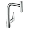 Hansgrohe Talis Select M51 Single Lever Kitchen Mixer 220 With Pull Out Spray - Chrome -Roc Bathroom Furni Store 72822000 l