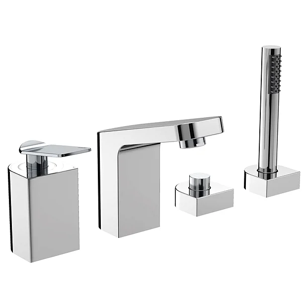 Bristan Alp 4 Hole Bath Shower Mixer 4 Bristan Alp 4 Hole Bath Shower Mixer - Image 2