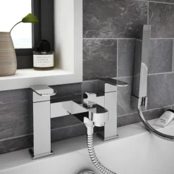 Amos Modern Bath Shower Mixer Incl. Shower Kit