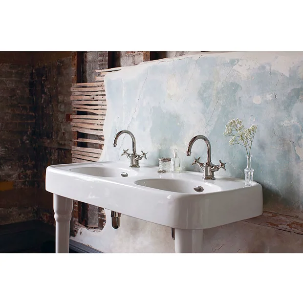 Arcade Highneck Monobloc Basin Mixer Tap - Nickel - Various Tap Head Options 5 Arcade Highneck Monobloc Basin Mixer Tap - Nickel - Various Tap Head Options - Image 3