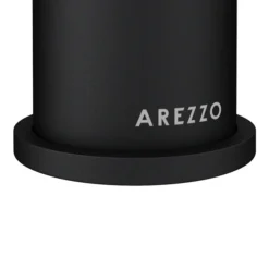 Arezzo Fluted Round Matt Black Bath Filler Tap 12 Arezzo Fluted Round Matt Black Bath Filler Tap -Roc Bathroom Furni Store arezzomattblacktapbase