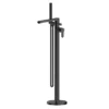 Toreno Round Black Freestanding Bath Shower Mixer -Roc Bathroom Furni Store arv421 l
