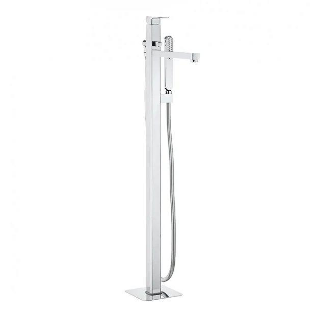 Crosswater - Atoll Floor Mounted Freestanding Bath Shower Mixer 4 Crosswater - Atoll Floor Mounted Freestanding Bath Shower Mixer - Image 2