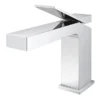 Arezzo Leva Mono Basin Mixer Tap Chrome -Roc Bathroom Furni Store az42cd1
