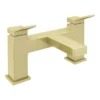 Arezzo Leva Bath Filler Tap Brushed Brass -Roc Bathroom Furni Store az745bbl