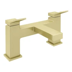 Arezzo Leva Bath Filler Tap Brushed Brass