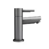 Arezzo Round Gunmetal Grey Bath Filler Tap -Roc Bathroom Furni Store azgmbf d2