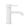 Arezzo Round Matt White Basin Mono Mixer Tap 1 Arezzo Round Matt White Basin Mono Mixer Tap -Roc Bathroom Furni Store azrmwt n d2
