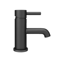 Arezzo Round Matt Black Tap Package (Bath + Basin Tap) -Roc Bathroom Furni Store azrtpk d3