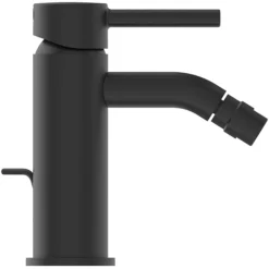Ideal Standard Ceraline Silk Black Bidet Mixer With Pop-up Waste -Roc Bathroom Furni Store bc197xg d1