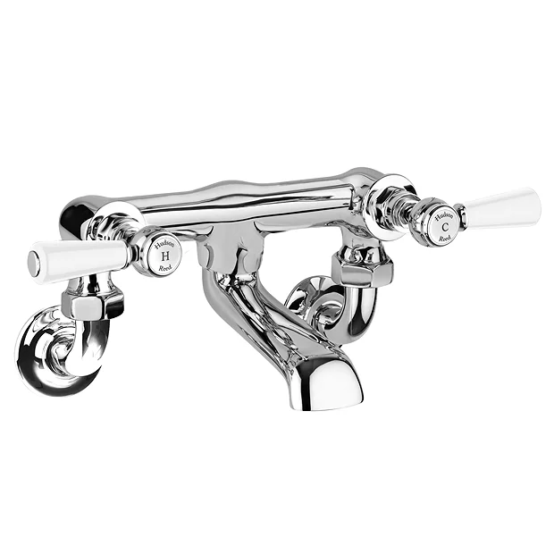 Hudson Reed Topaz Lever Wall Mounted Bath Filler 3 Hudson Reed Topaz Lever Wall Mounted Bath Filler