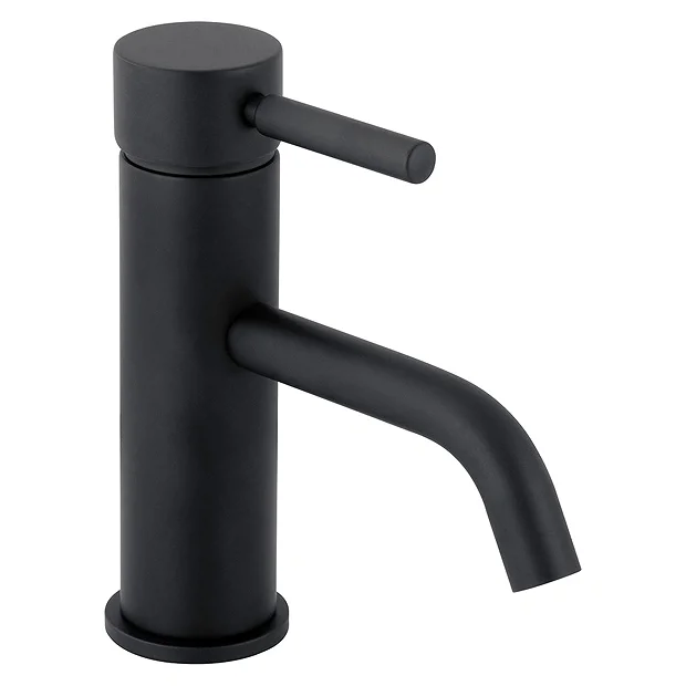 BagnoDesign M-Line Matt Black Mono Basin Mixer 4 BagnoDesign M-Line Matt Black Mono Basin Mixer - Image 2