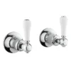 Crosswater - Belgravia Lever Wall Stop Taps 1 Crosswater - Belgravia Lever Wall Stop Taps -Roc Bathroom Furni Store bl350wc lv l
