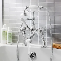 Crosswater - Belgravia Crosshead Bath Shower Mixer With Kit