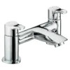 Bristan Capri Contemporary Pillar Bath Filler - Chrome 2 Bristan Capri Contemporary Pillar Bath Filler - Chrome -Roc Bathroom Furni Store bristan capri bath filler l