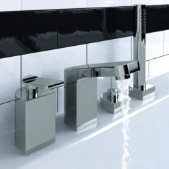 Bristan Alp 4 Hole Bath Shower Mixer