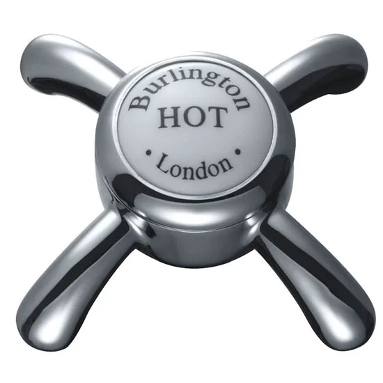 Burlington Anglesey Regent Basin Mixer Tap With Click Clack Waste 5 Burlington Anglesey Regent Basin Mixer Tap With Click Clack Waste - Image 3