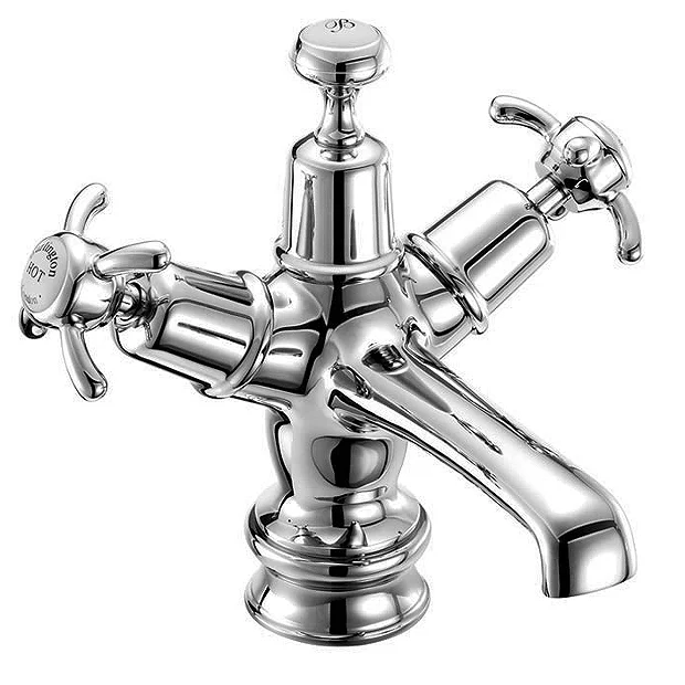 Burlington Anglesey Regent Basin Mixer Tap With Click Clack Waste 4 Burlington Anglesey Regent Basin Mixer Tap With Click Clack Waste - Image 2
