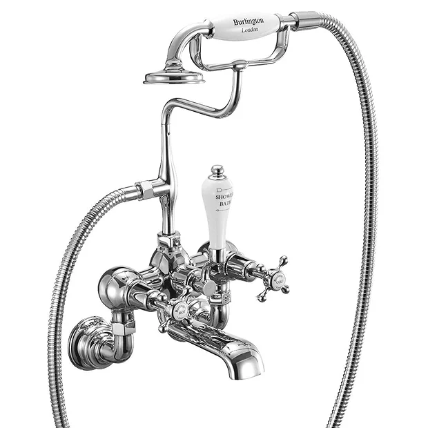 Burlington Claremont Regent - Wall Mounted Bath/Shower Mixer 4 Burlington Claremont Regent - Wall Mounted Bath/Shower Mixer - Image 2