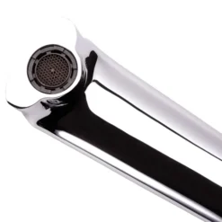 Burlington Claremont Wall Mounted Bath Shower Mixer W Rigid Riser, Straight Arm & 6" Rose -Roc Bathroom Furni Store burlingtonclaremontwallmountedbathshowermixerh295cld2