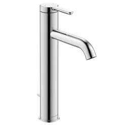 Duravit C.1 L-Size Single Lever Basin Mixer With Pop-up Waste - Chrome