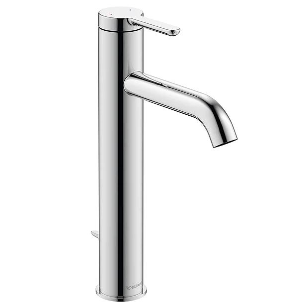 Duravit C.1 L-Size Single Lever Basin Mixer With Pop-up Waste - Chrome 3 Duravit C.1 L-Size Single Lever Basin Mixer With Pop-up Waste - Chrome