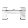 Cast Bath Filler - Chrome