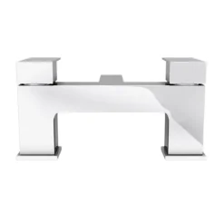 Cast Bath Filler - Chrome