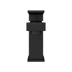 Arezzo Square Matt Black Basin Mono Mixer Tap 13 Arezzo Square Matt Black Basin Mono Mixer Tap -Roc Bathroom Furni Store cas14blknd2