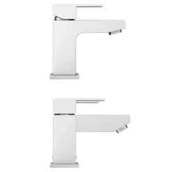 Cast Modern Bathroom Tap Package (Bath + Basin Tap) -Roc Bathroom Furni Store caspknd4