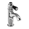 Burlington Chelsea Black Curved Basin Mixer -Roc Bathroom Furni Store ch21bla l