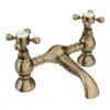 Chatsworth 1928 Antique Brass Crosshead Bath Filler Tap -Roc Bathroom Furni Store chbfbra d4
