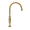 Chatsworth Antique Gold Traditional Bridge Lever Kitchen Sink Mixer