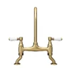 Chatsworth Gold Traditional Bridge Lever Kitchen Sink Mixer 1 Chatsworth Gold Traditional Bridge Lever Kitchen Sink Mixer -Roc Bathroom Furni Store chtktg d5