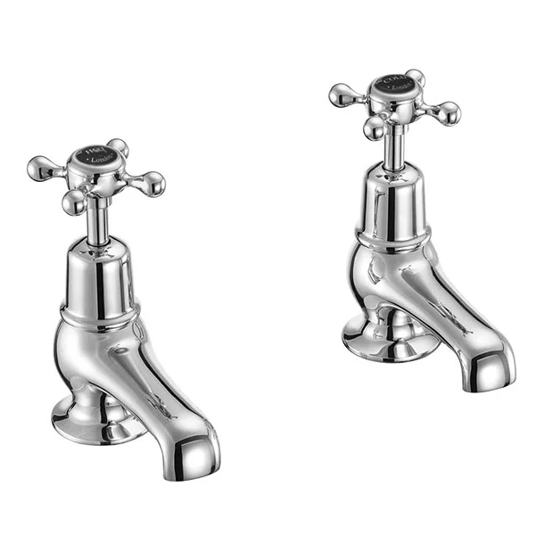 Burlington Claremont Black Basin Taps 3" 3 Burlington Claremont Black Basin Taps 3"