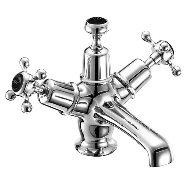 Burlington Claremont Black Basin Mixer With Click-Clack Waste 4 Burlington Claremont Black Basin Mixer With Click-Clack Waste - Image 2