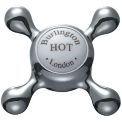 Burlington Claremont Bidet Mixer With Pop Up Waste