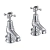Burlington Claremont Regent Black Basin Taps 3" -Roc Bathroom Furni Store clr1bla l