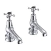 Burlington Claremont Regent Black Basin Taps 5" 1 Burlington Claremont Regent Black Basin Taps 5" -Roc Bathroom Furni Store clr2bla l