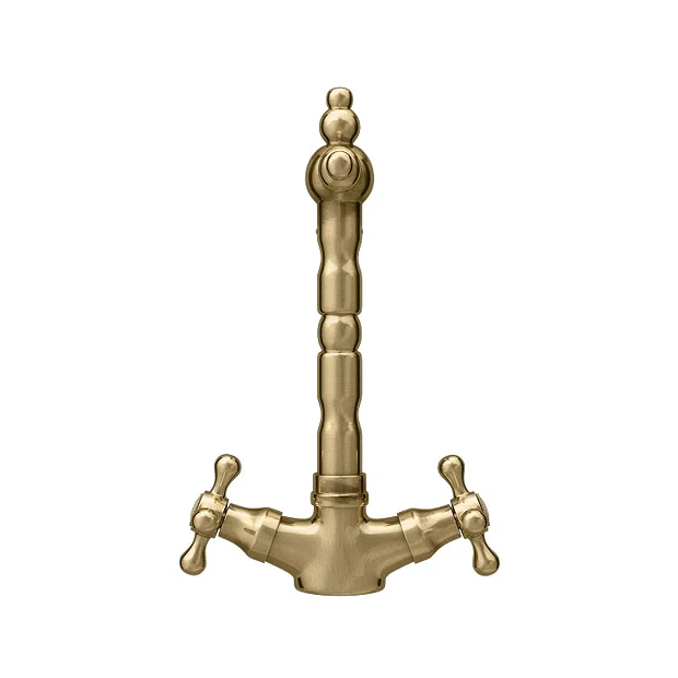 Britannia Classic Mono Sink Mixer - Brushed Brass 3 Britannia Classic Mono Sink Mixer - Brushed Brass