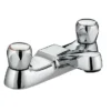 Bristan - Club Bath Filler - Chrome With Metal Heads -Roc Bathroom Furni Store club bath filler l