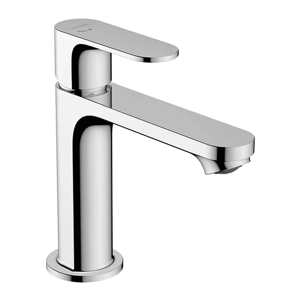 Hansgrohe Rebris S CoolStart Single Lever Basin Mixer 110 With Pop-up Waste - Chrome 4 Hansgrohe Rebris S CoolStart Single Lever Basin Mixer 110 With Pop-up Waste - Chrome - Image 2