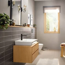 Hansgrohe Rebris E CoolStart Single Lever Basin Mixer 110 With Pop-up Waste - Matt Black 9 Hansgrohe Rebris E CoolStart Single Lever Basin Mixer 110 With Pop-up Waste - Matt Black -Roc Bathroom Furni Store coolstar l3