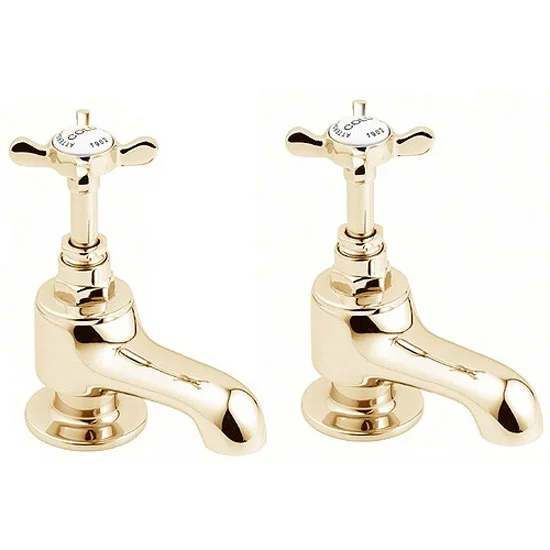 Deva Coronation Bath Taps - Gold 3 Deva Coronation Bath Taps - Gold